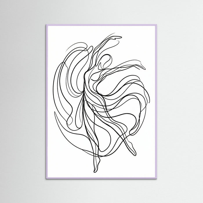 Lilac Wood Fluid Embrace