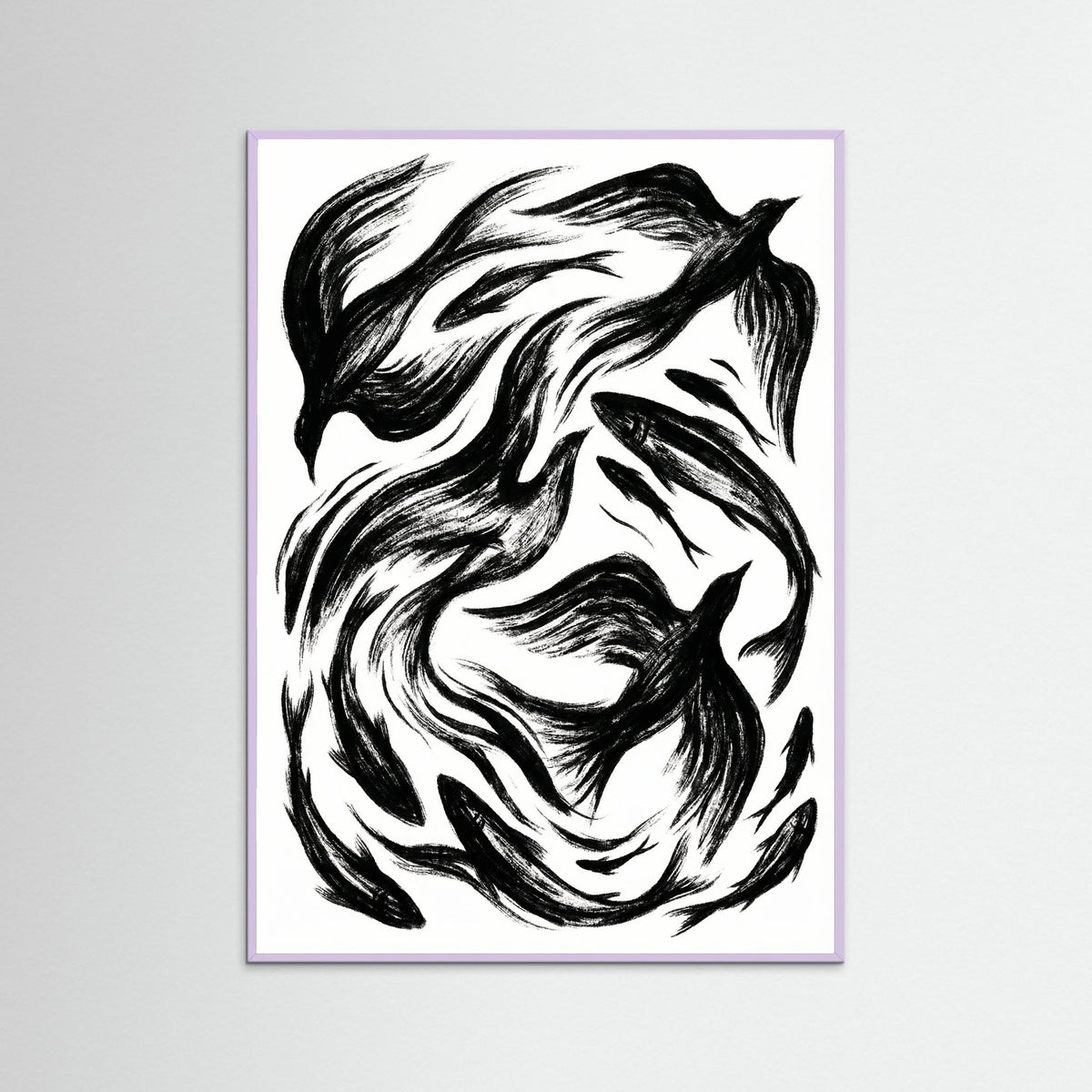 Lilac Wood Fluid Expression