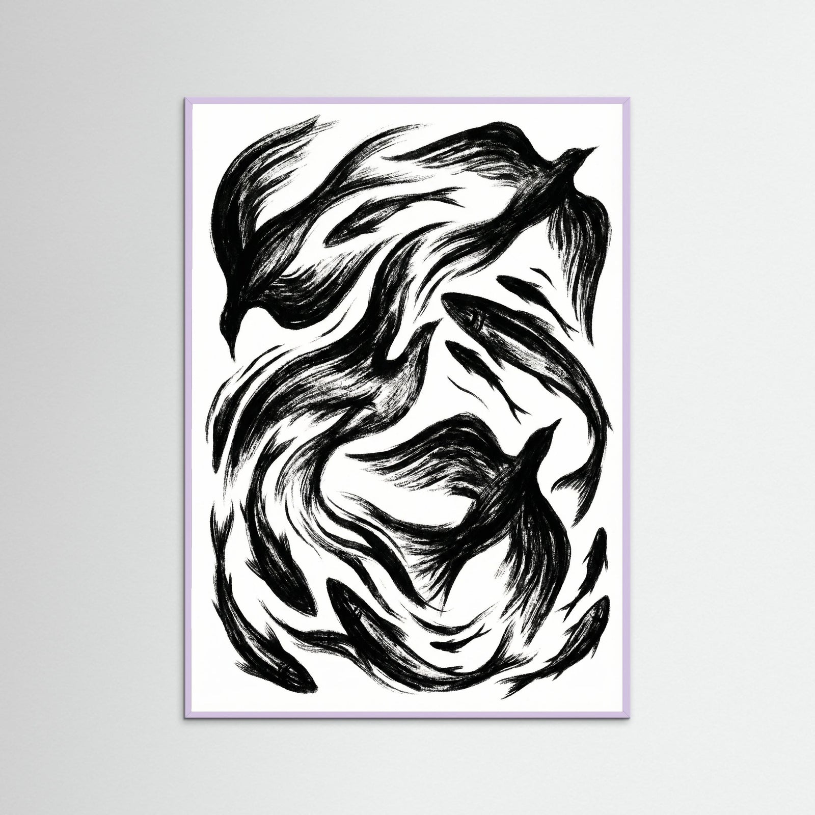 Lilac Wood Fluid Expression