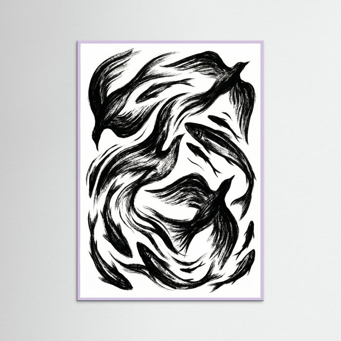 Lilac Wood Fluid Expression