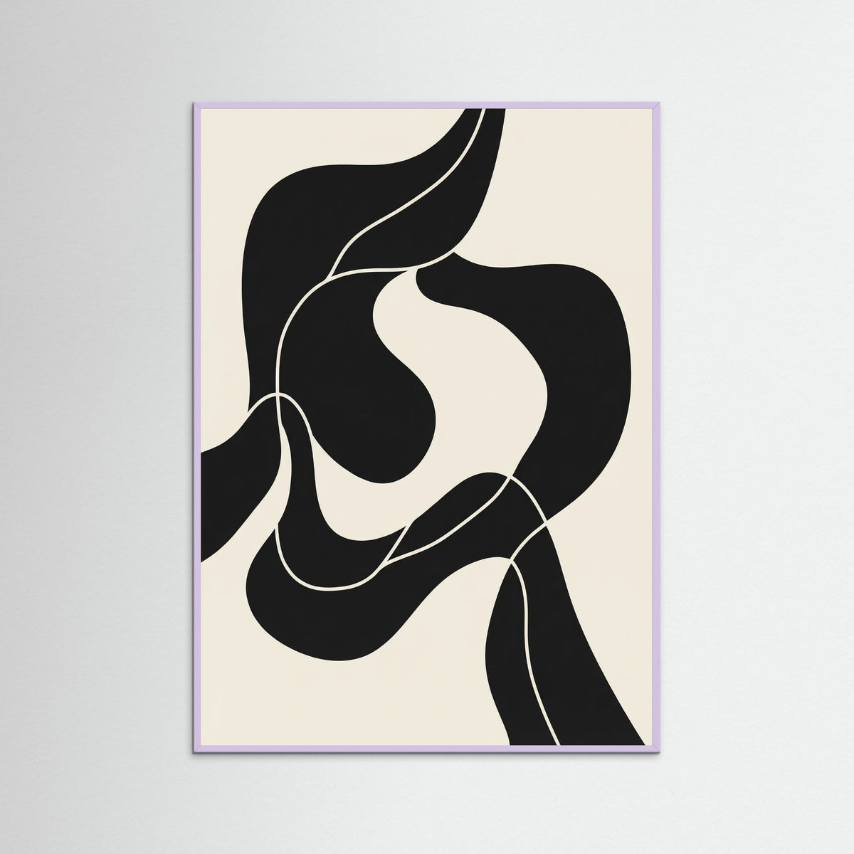 Lilac Wood Fluid Forms