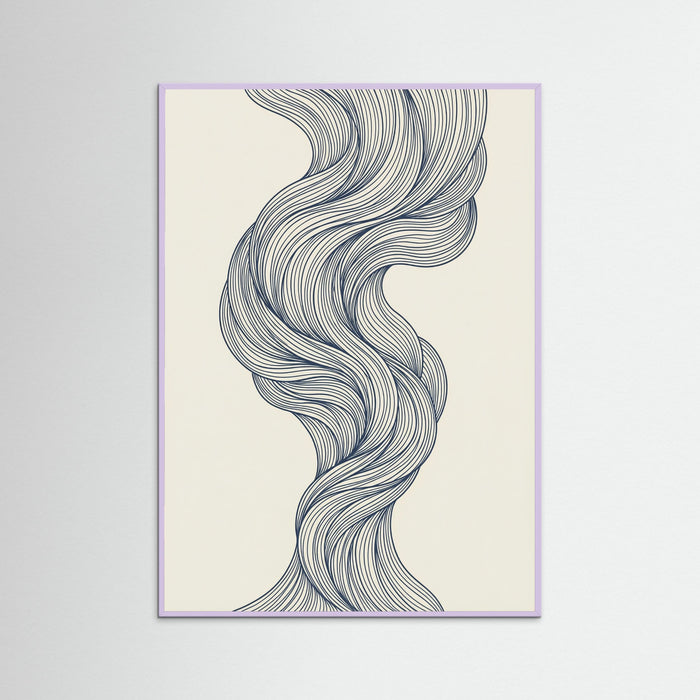 Lilac Wood Fluid Intertwine