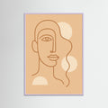 Lilac Wood Fluid Silhouette