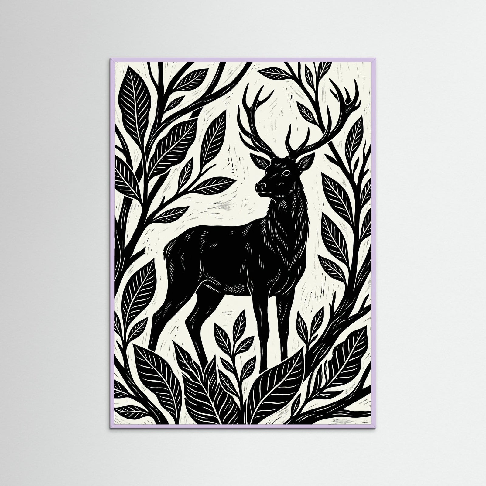 Lilac Wood Forest Companions Black