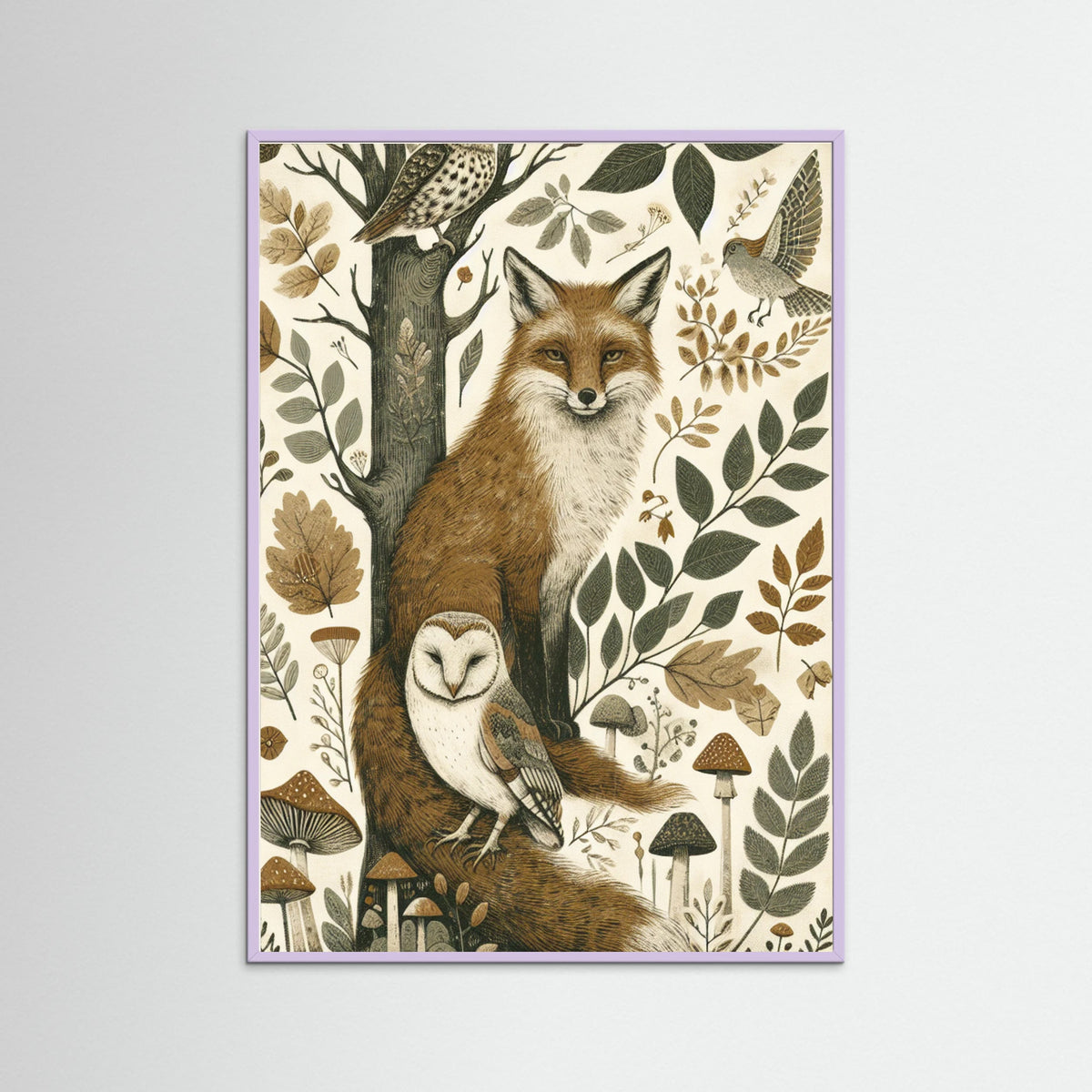 Lilac Wood Forest Wisdom