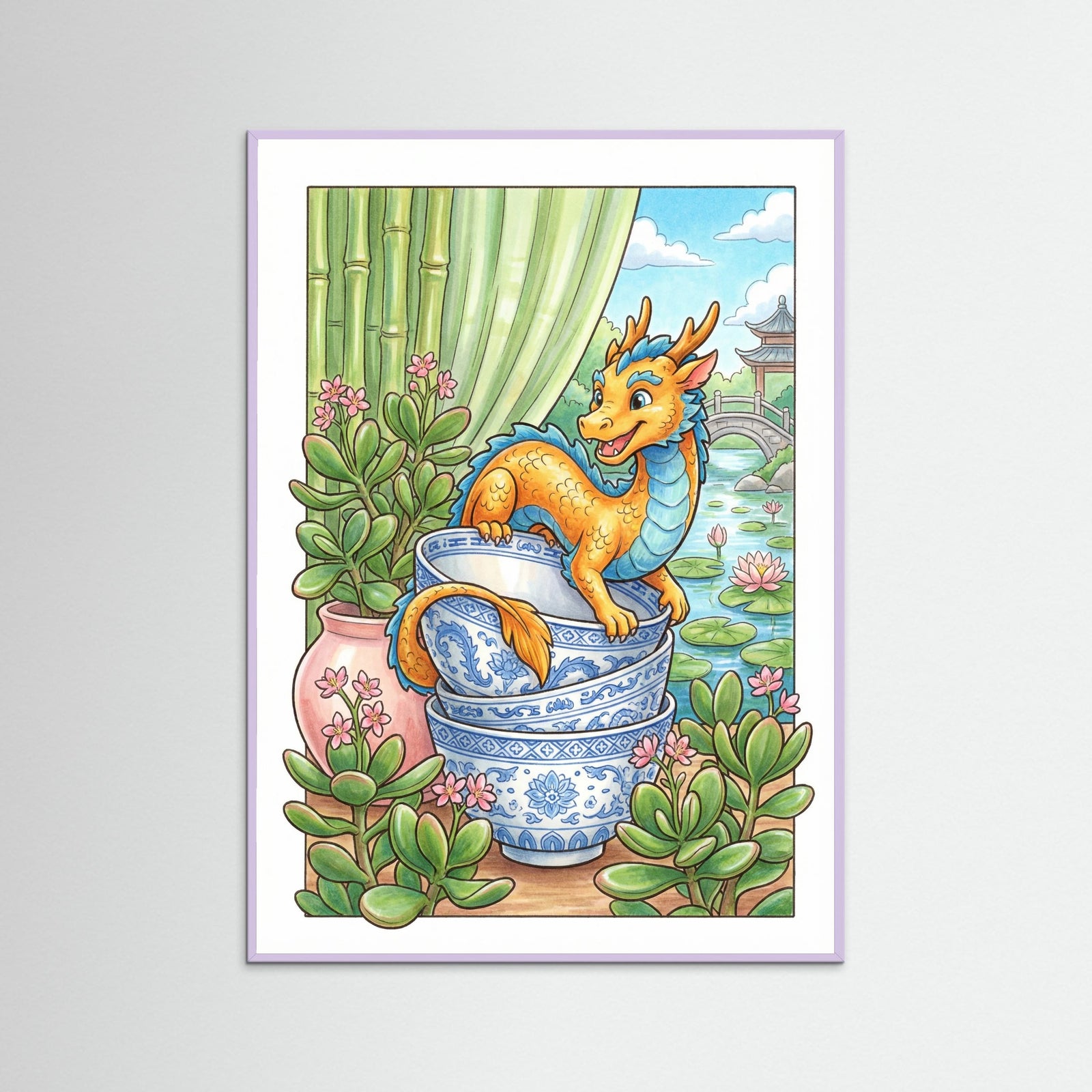 Lilac Wood Fortunes Bloom