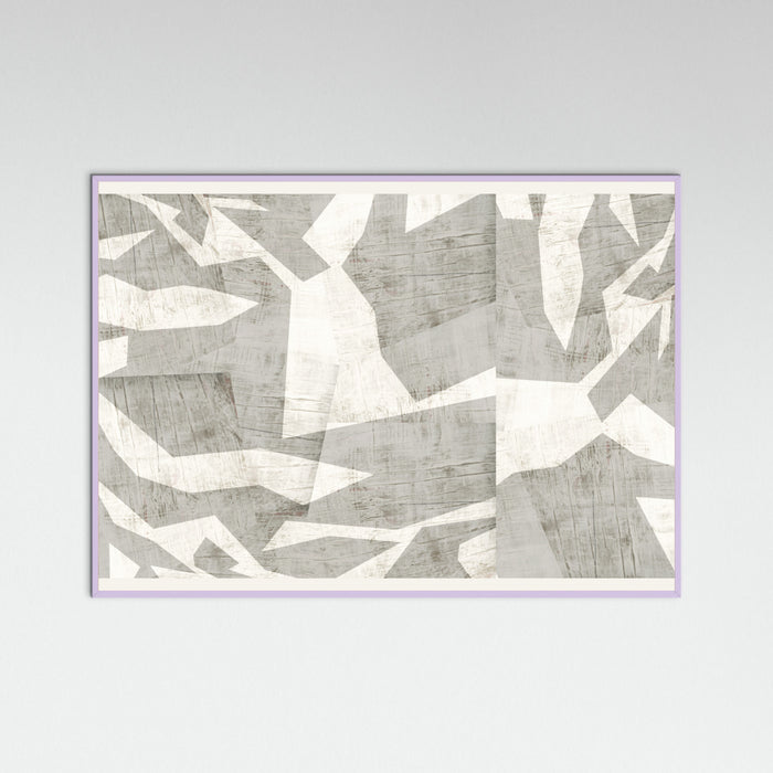 Lilac Wood Fractured Light 2 Poster