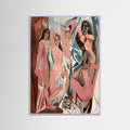 Lilac Wood Fragmented Figures