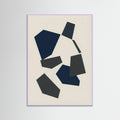Lilac Wood Fragmented Geometry