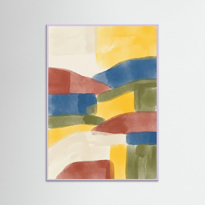 Fragmented Hues – póster e impresión artística