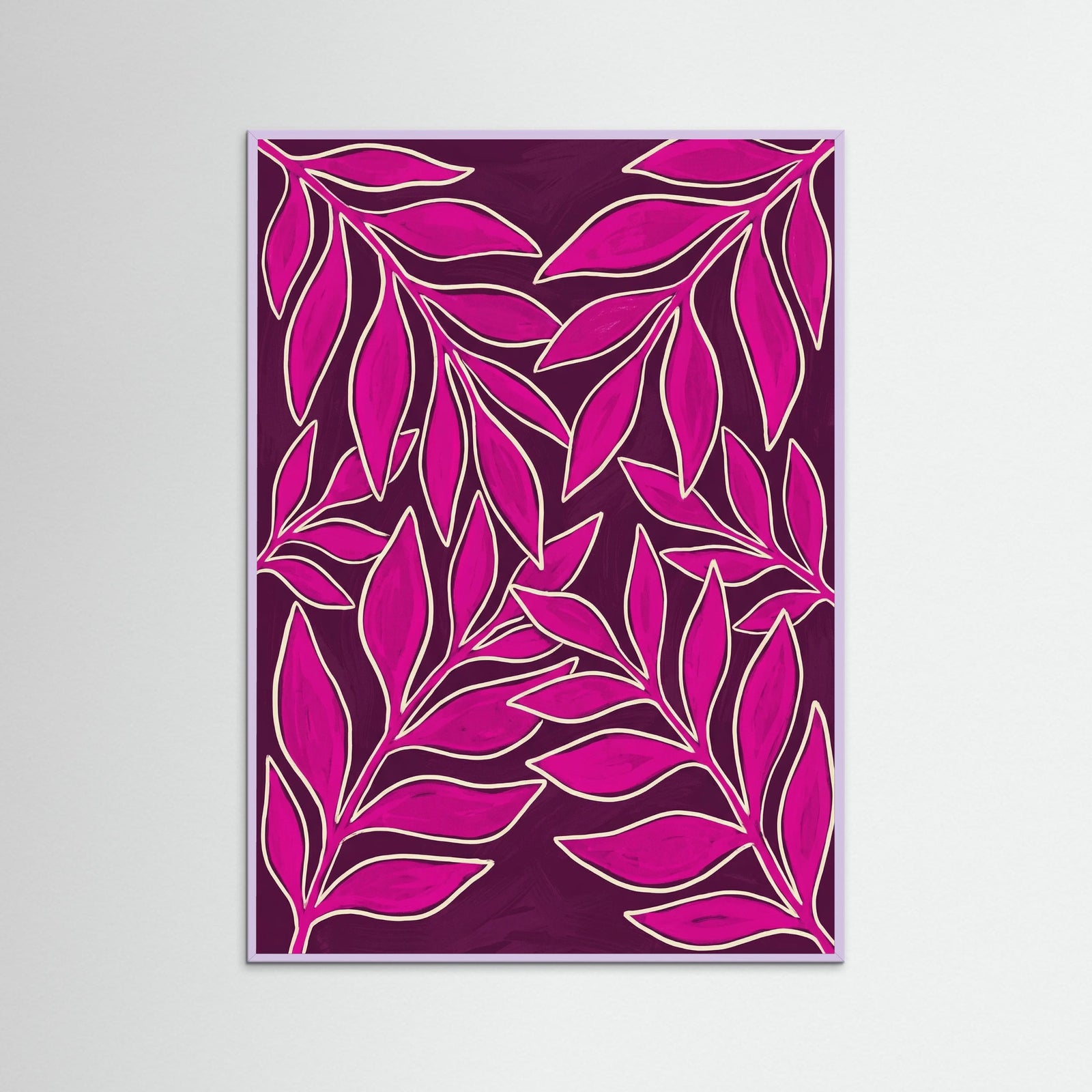 Lilac Wood Fuchsia Blooms