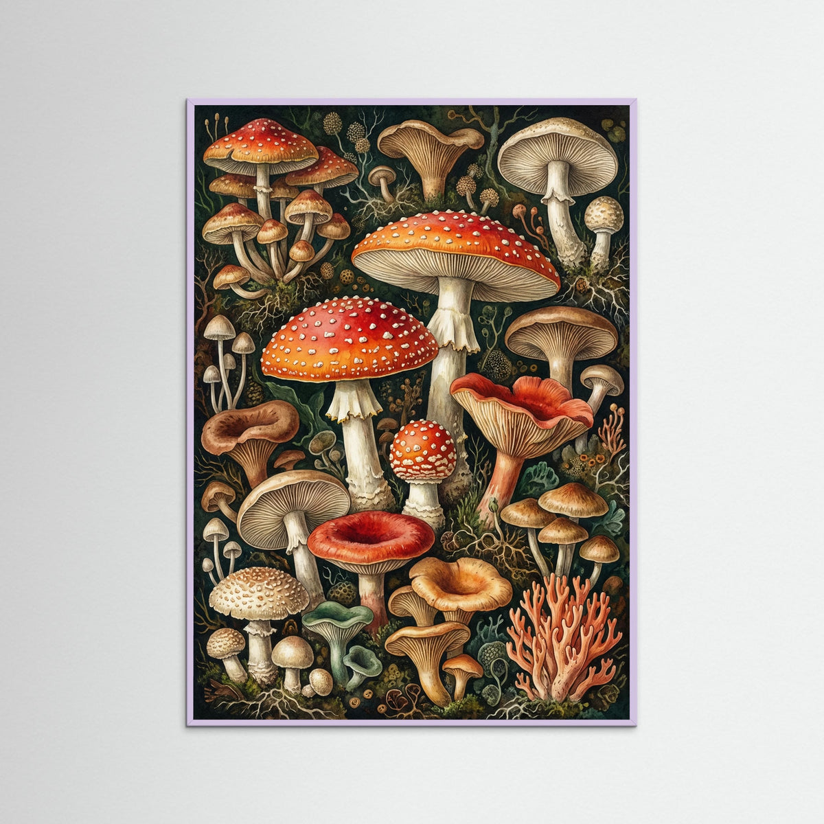 Lilac Wood Fungal Fantasy