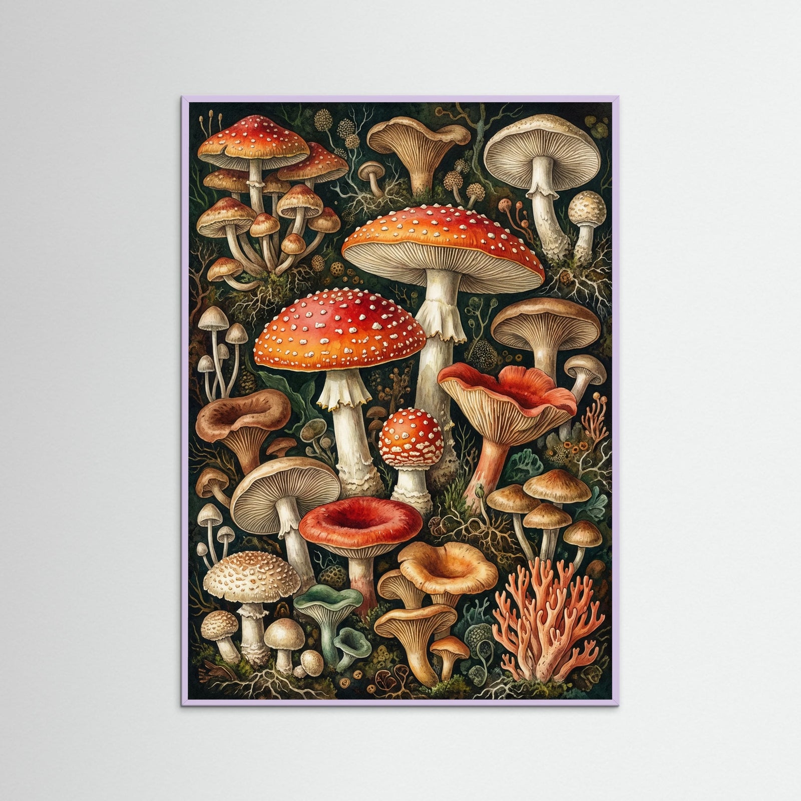 Lilac Wood Fungal Fantasy