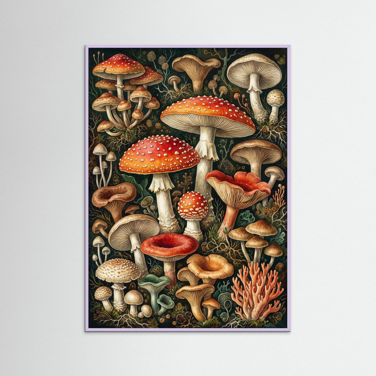 Lilac Wood Fungal Fantasy