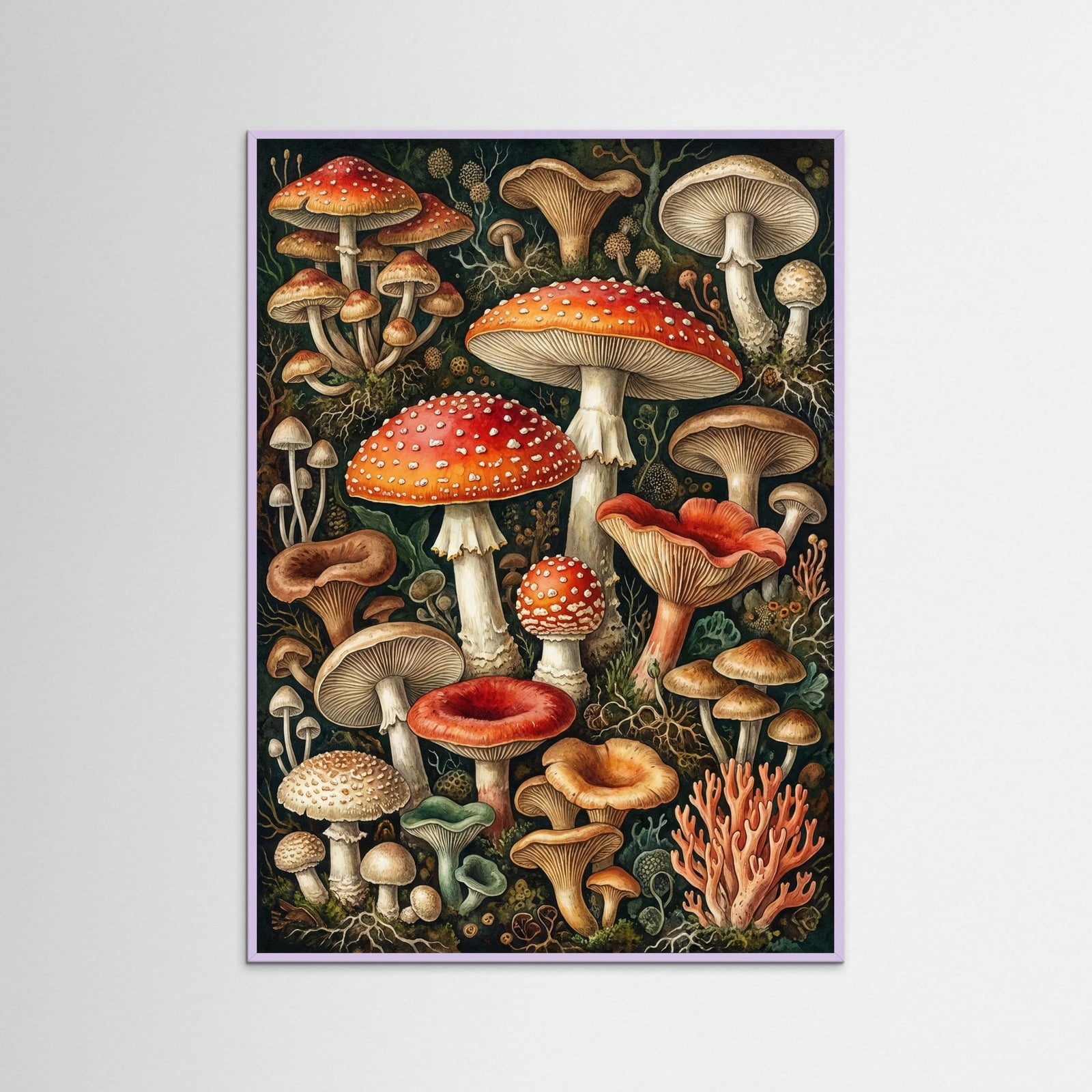 Lilac Wood Fungal Fantasy