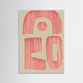 Lilac Wood GEO Balance Object Poster