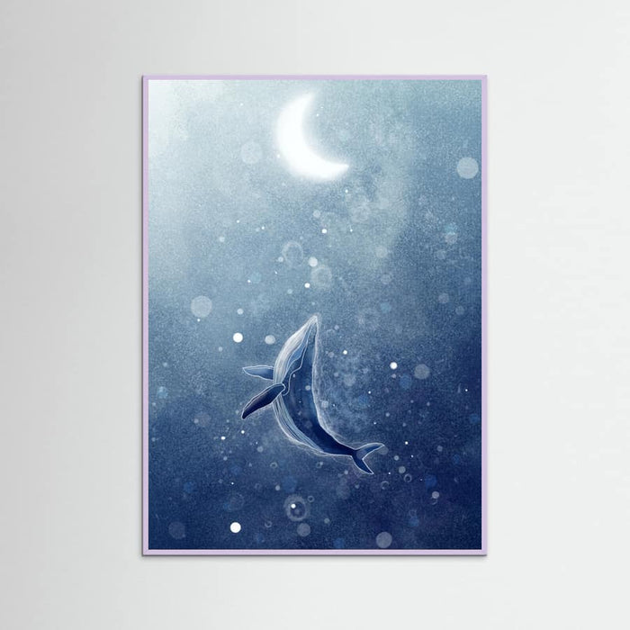Plakat Galaxy Whale – plakat i druk artystyczny