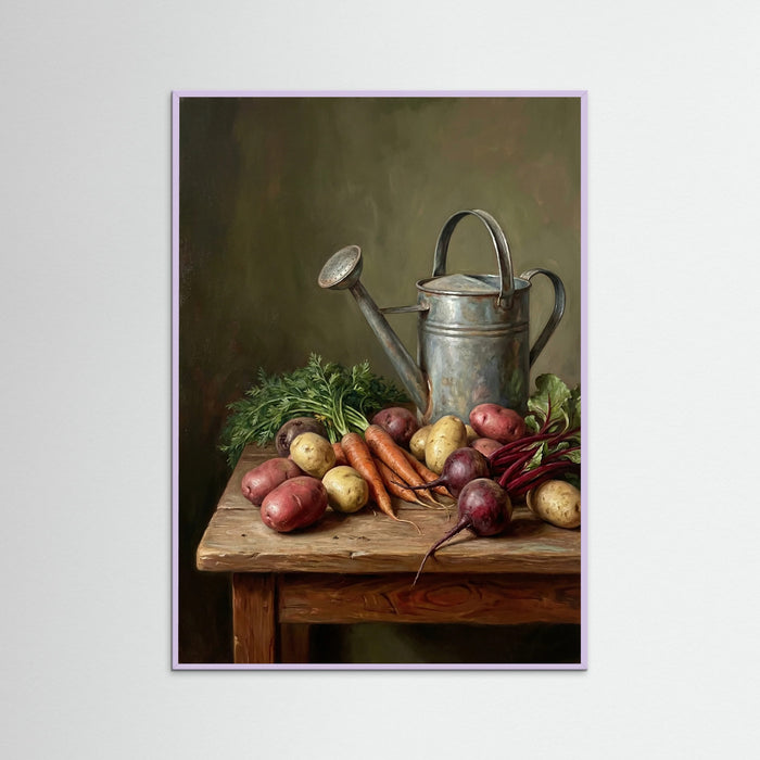 Lilac Wood Garden Harvest Still Life