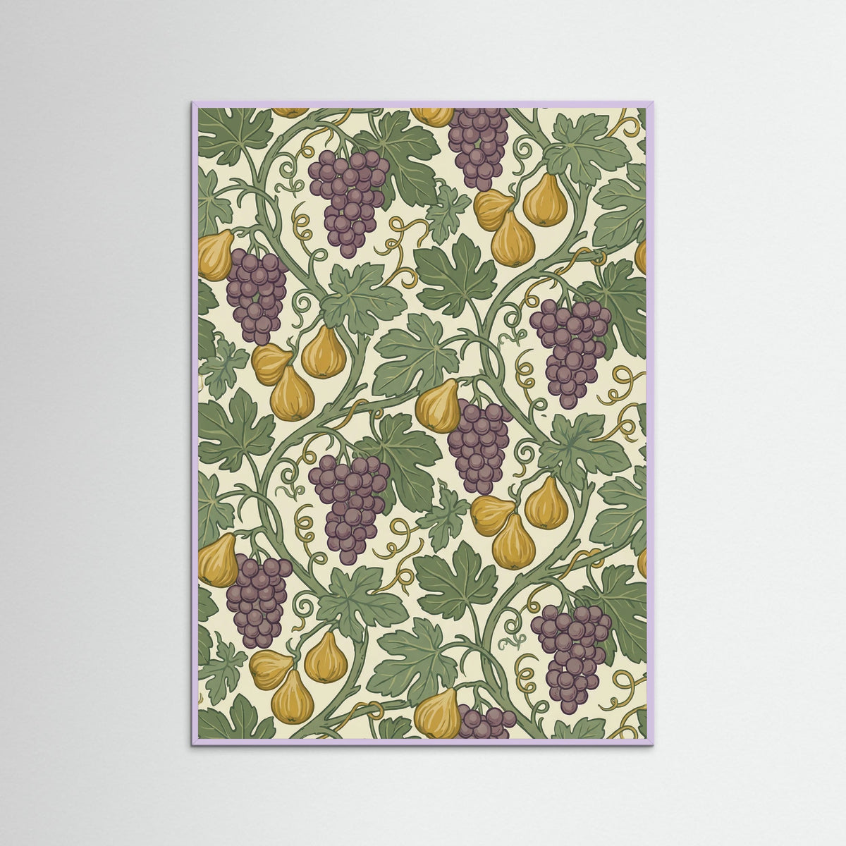 Lilac Wood Garden Trellis Motif