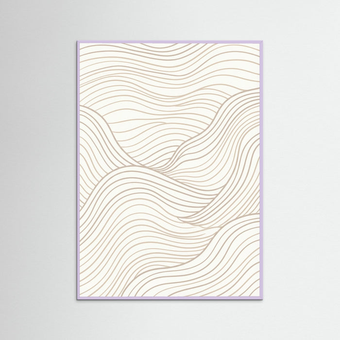 Lilac Wood Gentle Curves