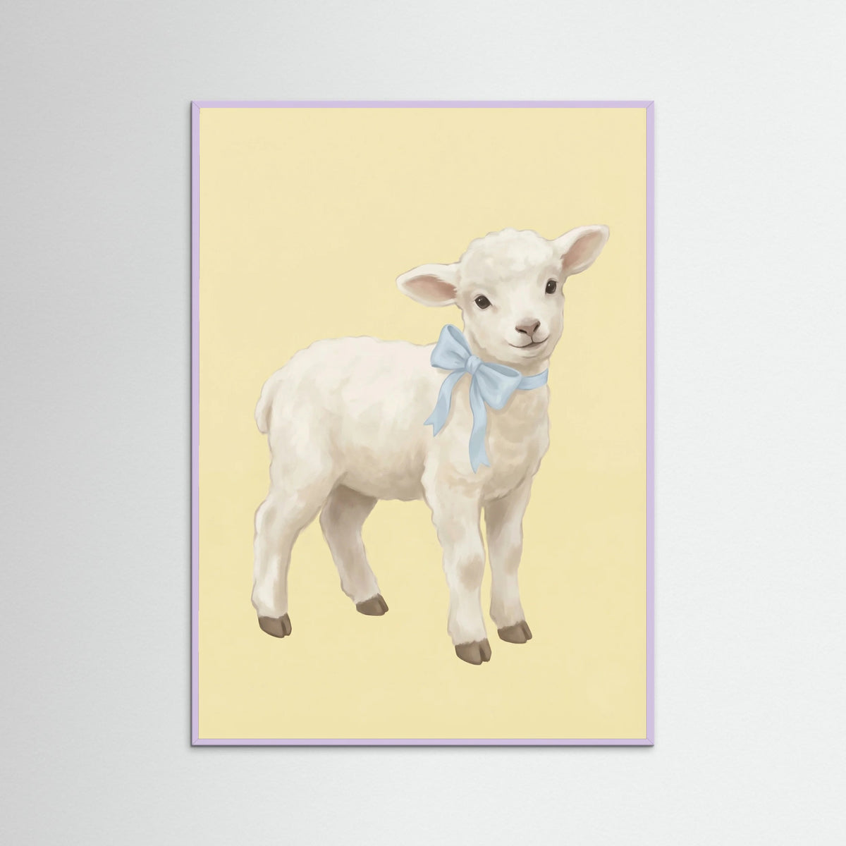 Lilac Wood Gentle Duck