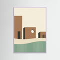 Lilac Wood Geometric Dwelling