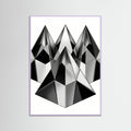 Lilac Wood Geometric Facets