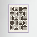 Lilac Wood Geometric Rhythms
