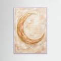 Lilac Wood Gilded Crescent Dream