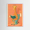 Lilac Wood Giraffe Reads