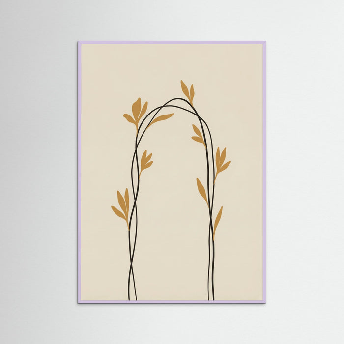 Lilac Wood Golden Bloom Ascent