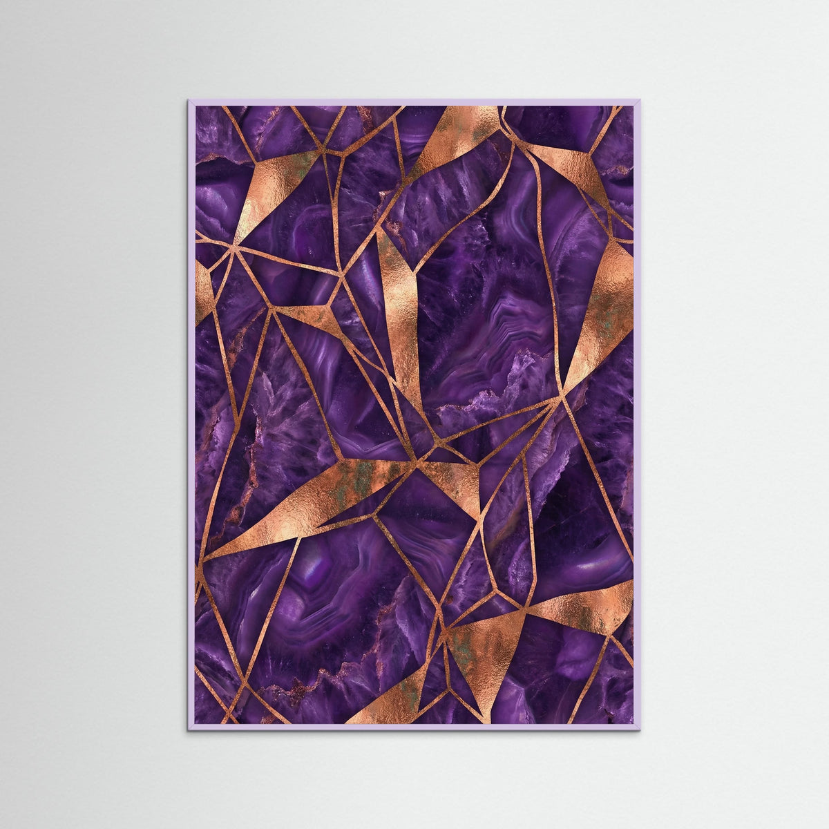 Lilac Wood Golden Malachite