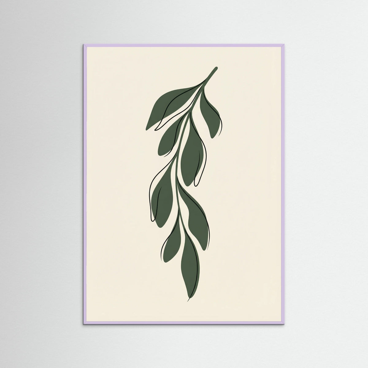 Lilac Wood Golden Organic Bloom