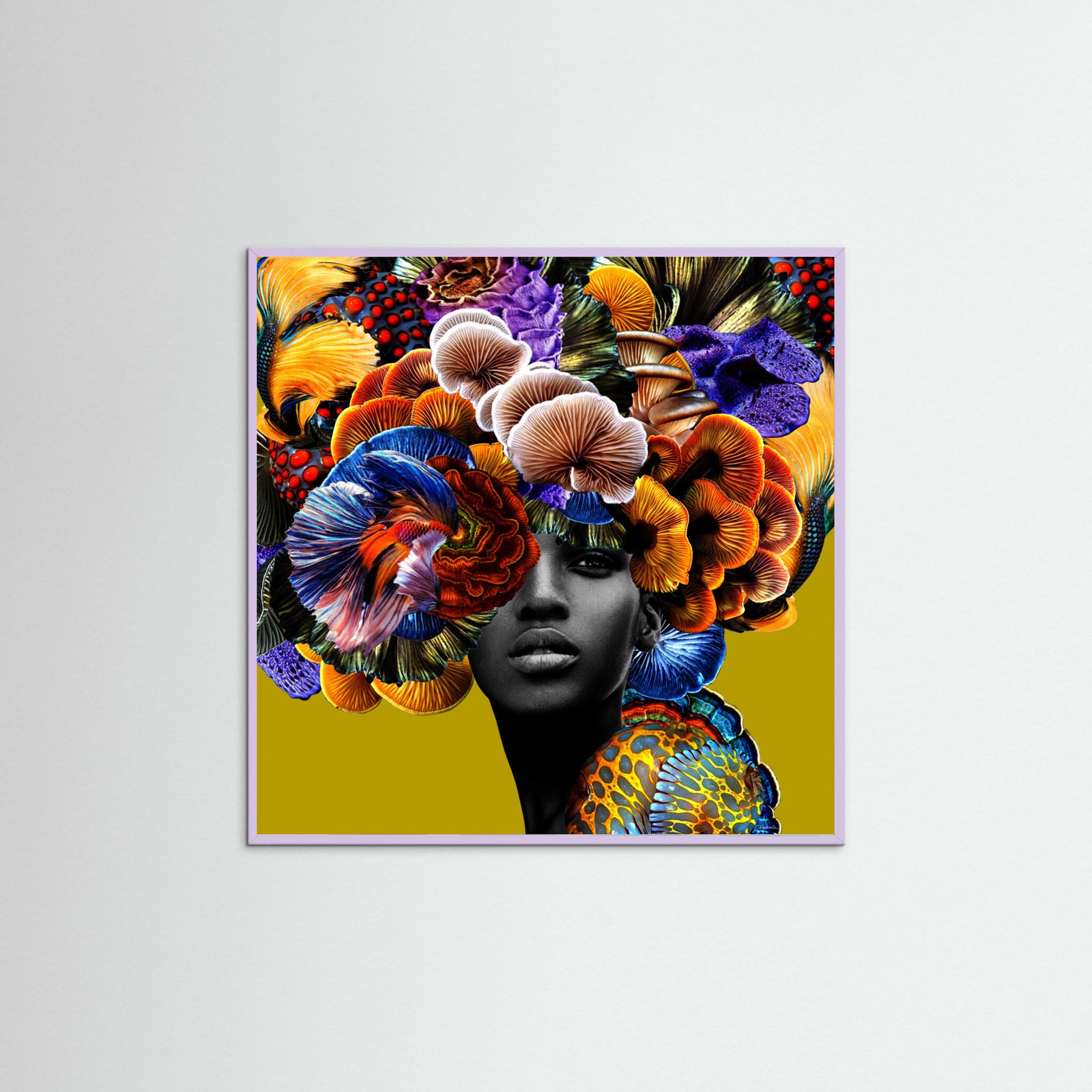Lilac Wood Good Hair Poster