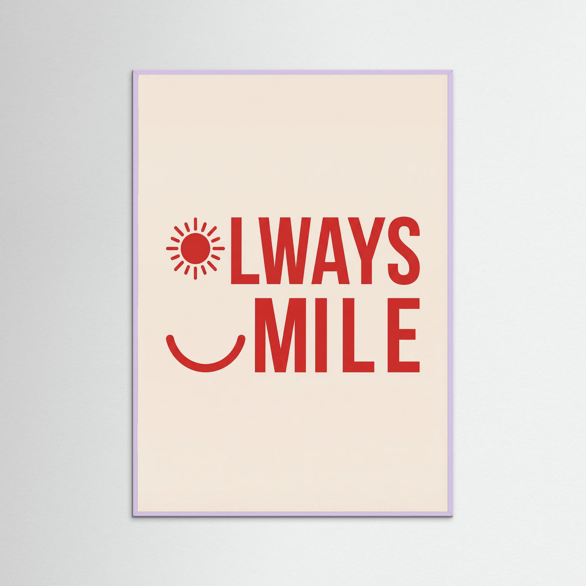 Lilac Wood Good Mood Hearts