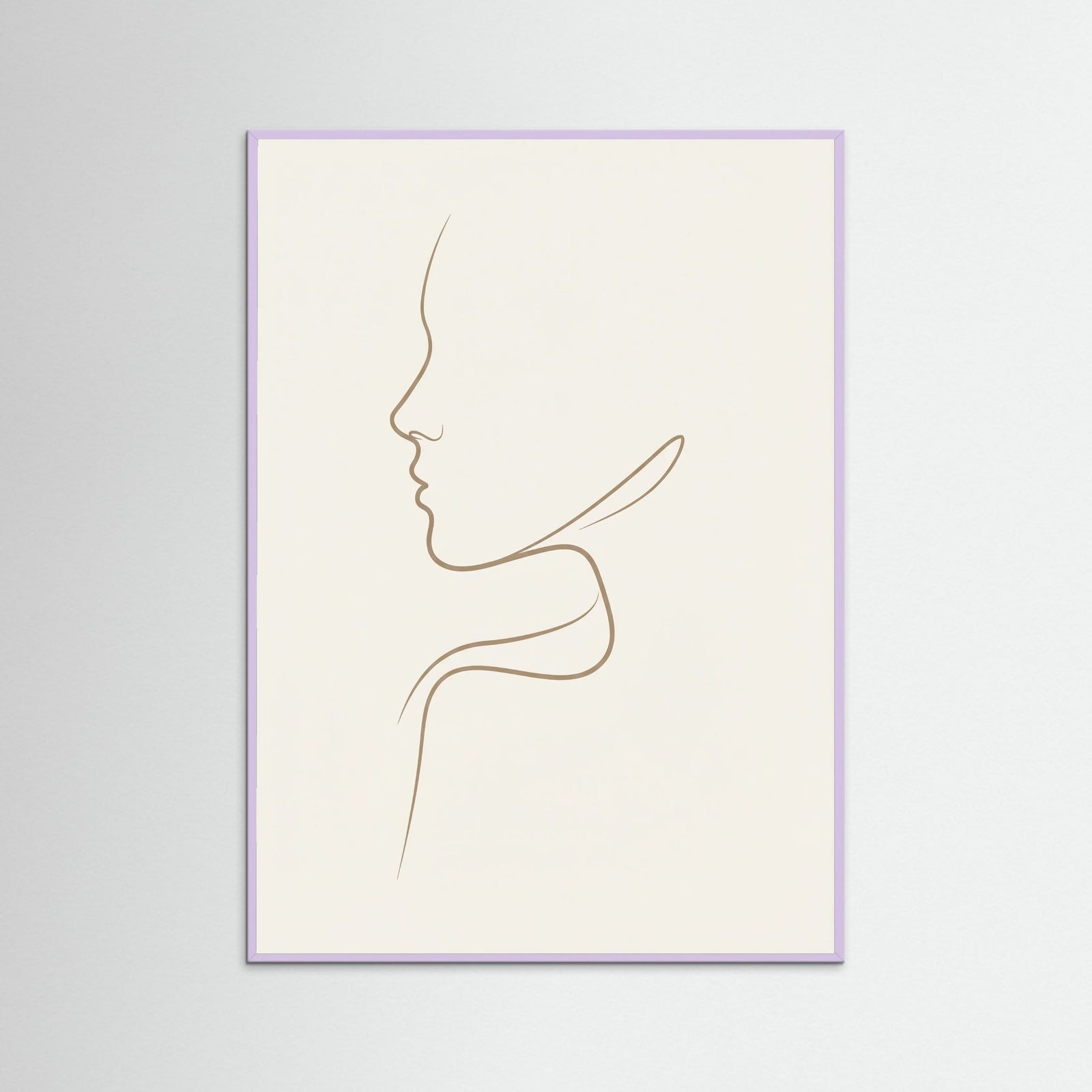 Lilac Wood Graceful Silhouette