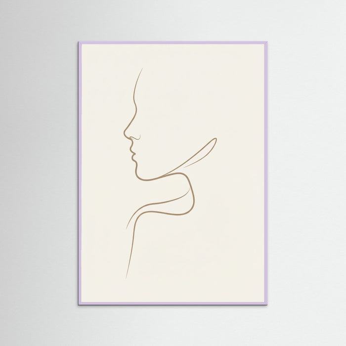 Lilac Wood Graceful Silhouette