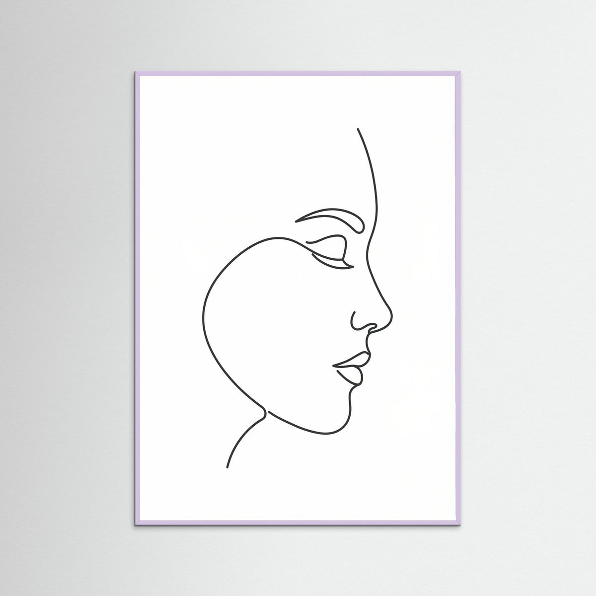 Lilac Wood Graceful Silhouette