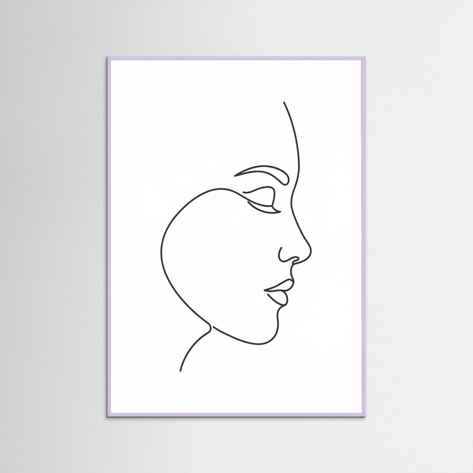 Lilac Wood Graceful Silhouette