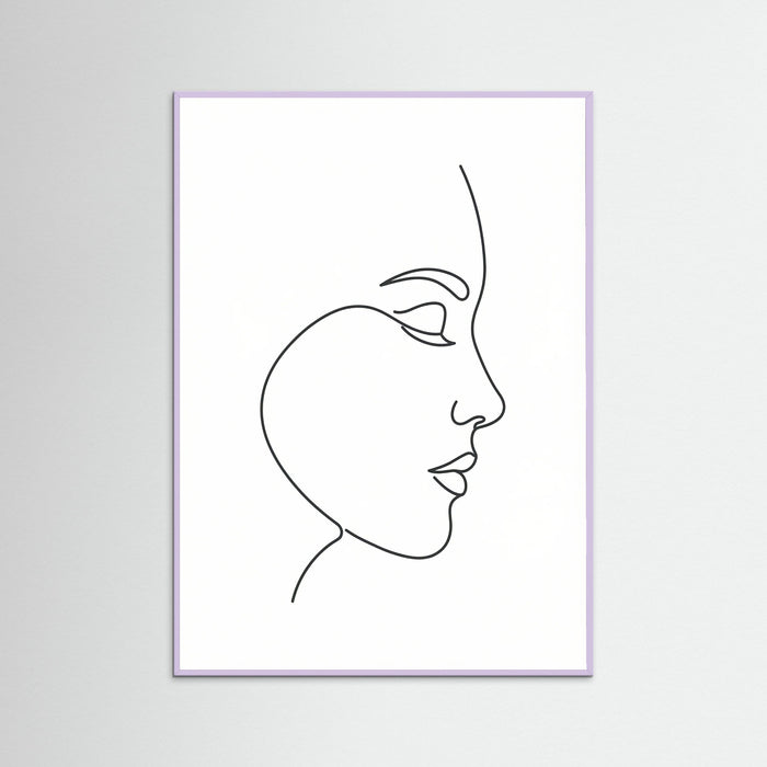 Lilac Wood Graceful Silhouette