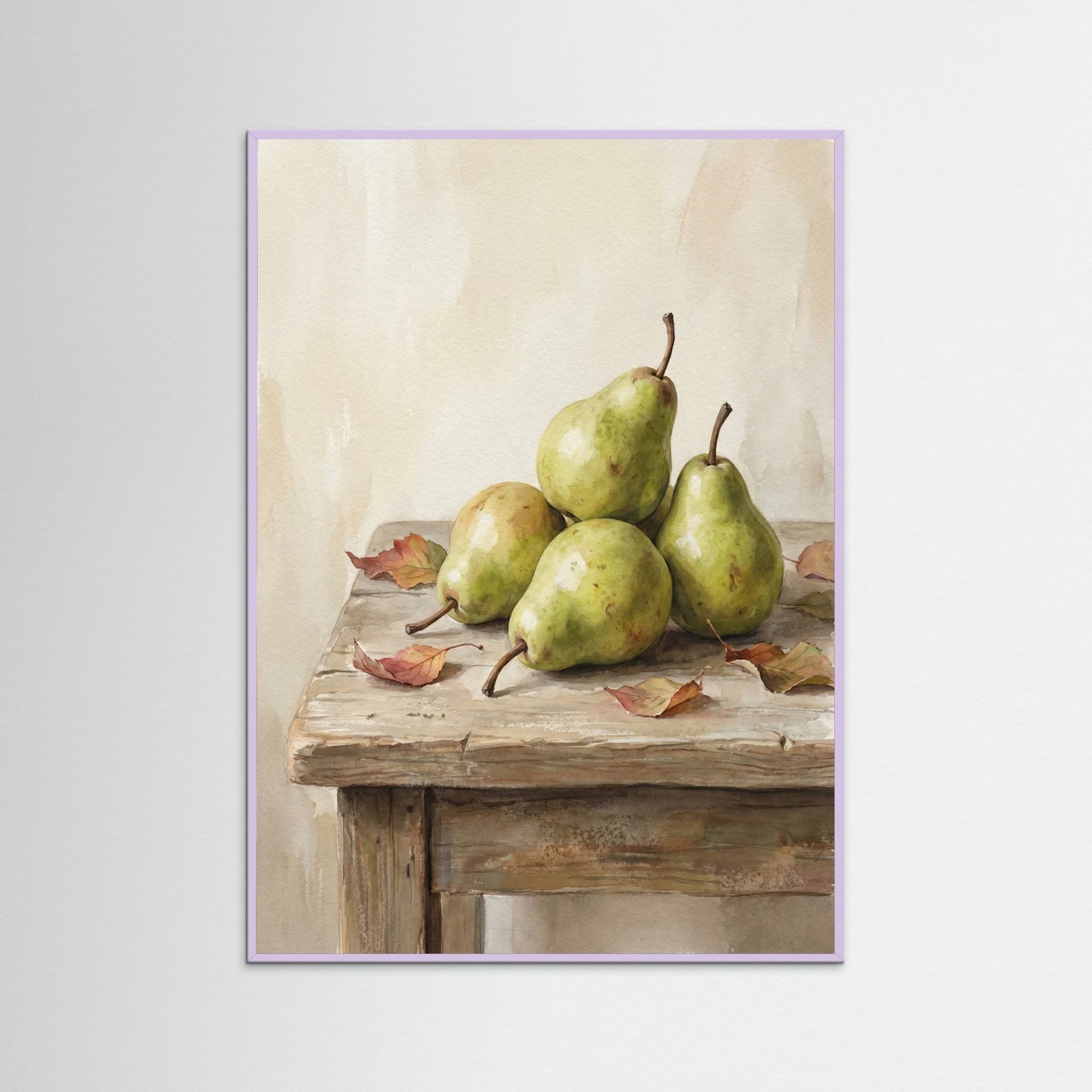 Lilac Wood Grape Bowl Serenity