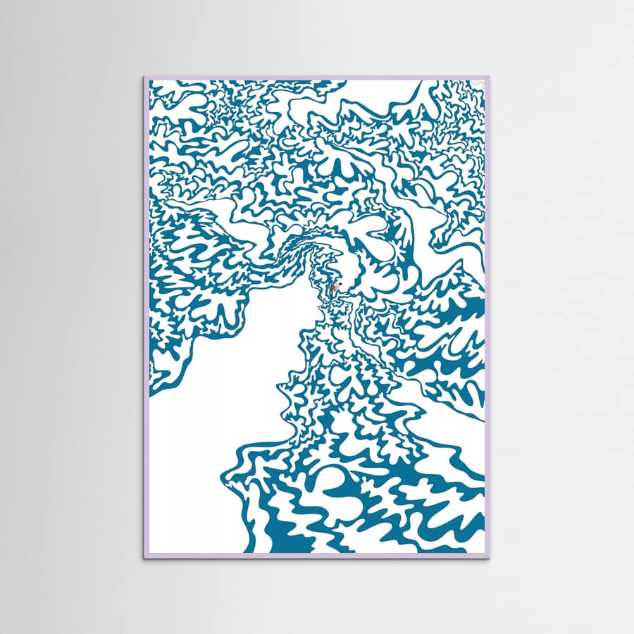 Affiche Great surf waves – affiche et impression d’art
