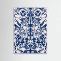 Póster Groovy Ultramarine Abstract – póster e impresión artística