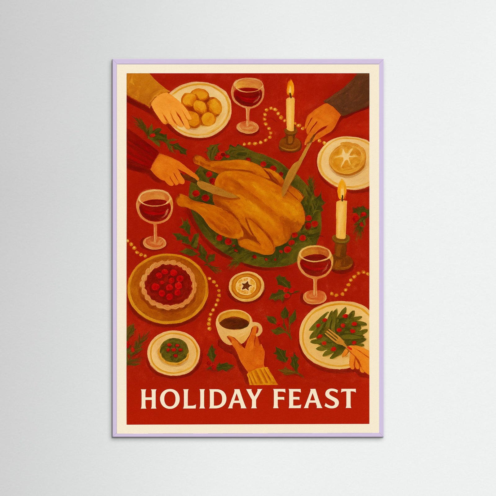 Lilac Wood Holiday Feast