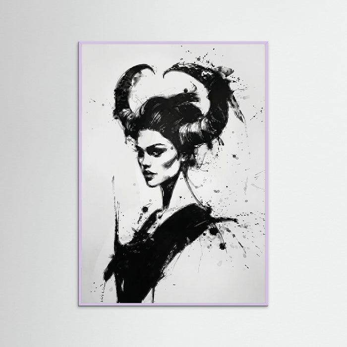 Lilac Wood Horned Enigma