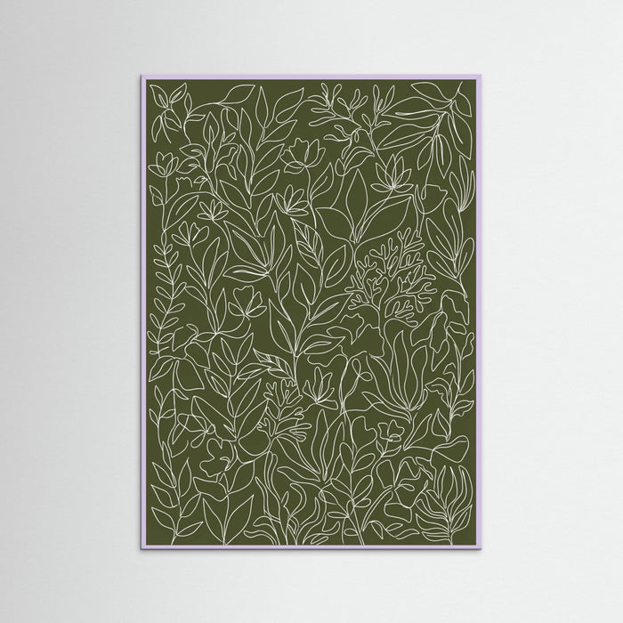 Lilac Wood Human Tapestry
