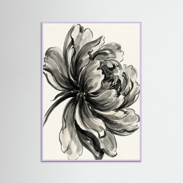 Lilac Wood Ink Bouquet Black
