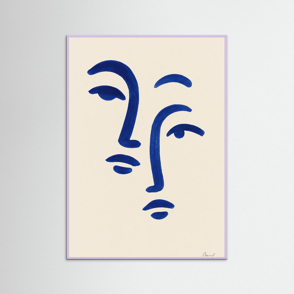 Lilac Wood Inked Impressions