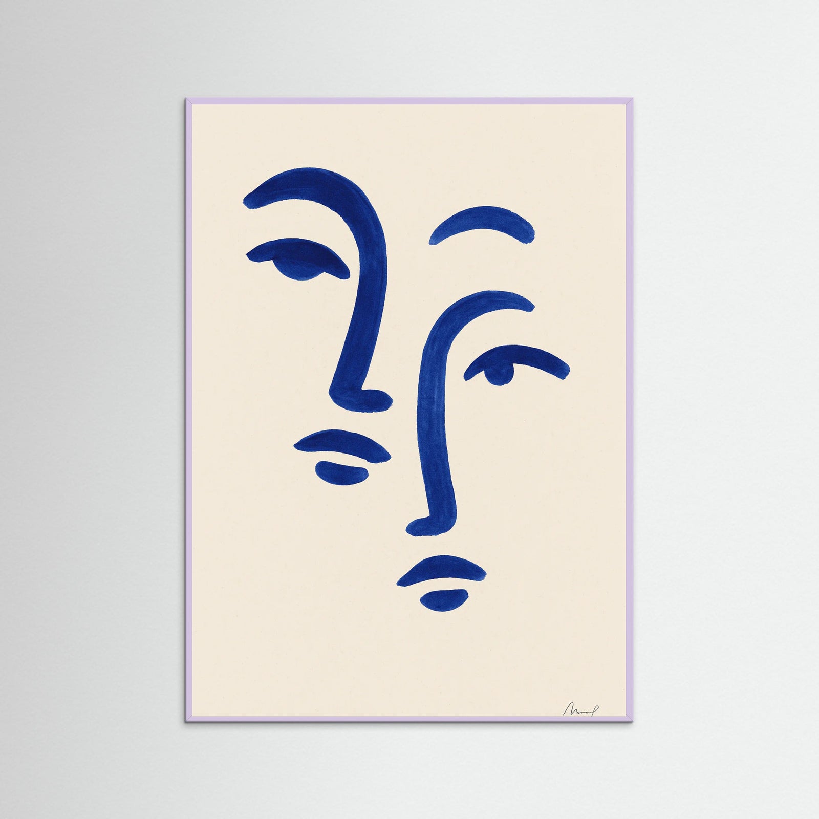 Lilac Wood Inked Impressions