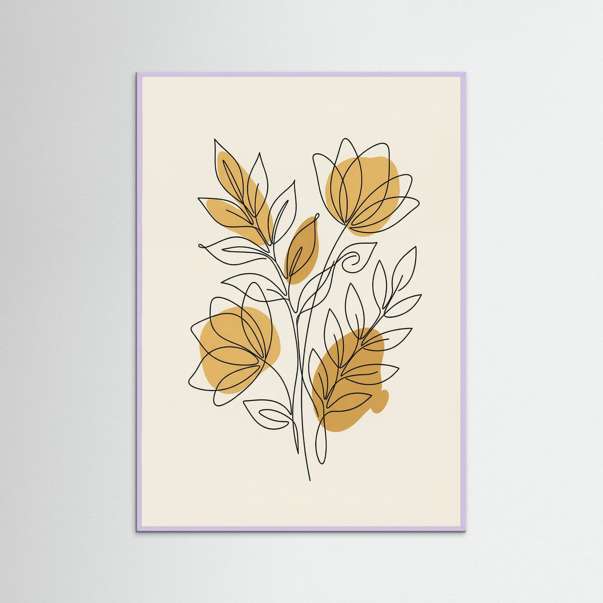 Lilac Wood Intertwined Gaze